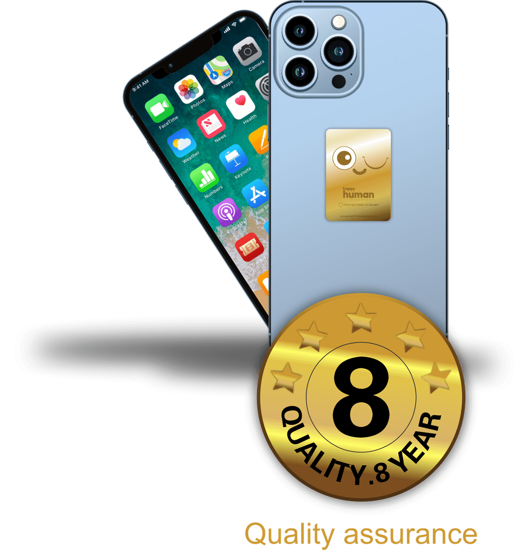 Bio-Energy Cards protecting smartphones and electronic devices